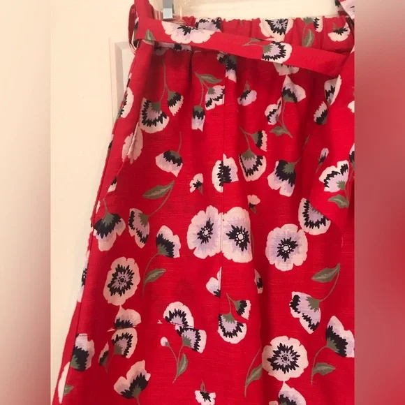 J Crew Factory Floral Midi Skirt - Picture 3 of 5